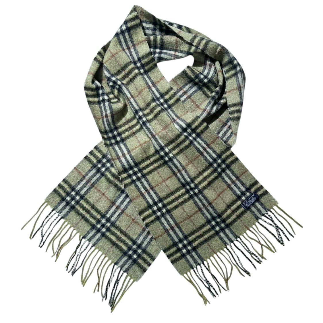 버버리 캐시미어 100% 체크 머플러 목도리 상품이미지2