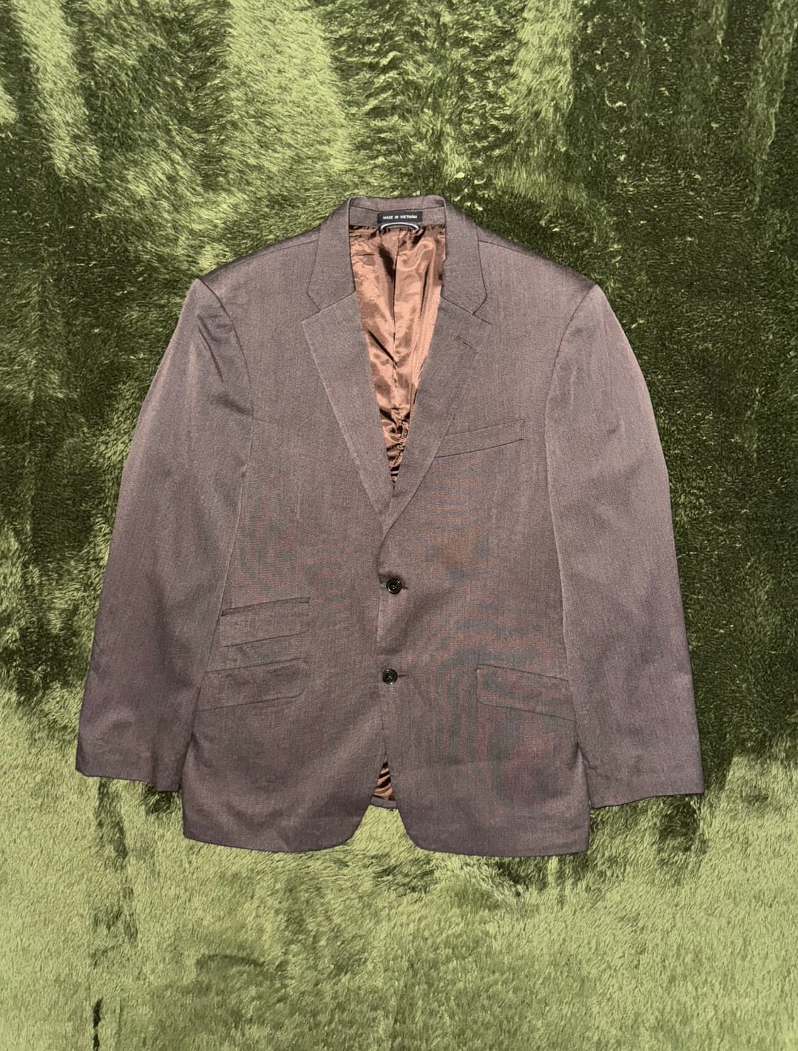 [40R] 타미힐피거 USA 투버튼 클래식핏 블레이저 자켓 브라운 상품이미지1