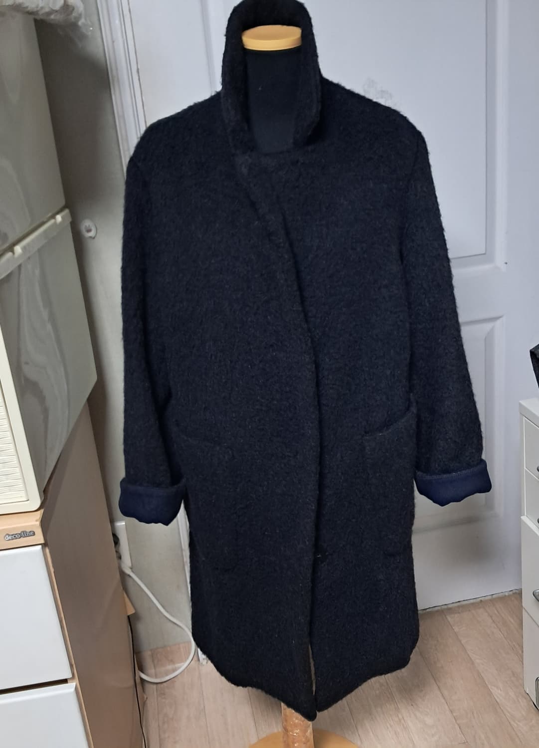 김서룡 SO.WOOL 쏘울 알파카 모 롱코트 95(66~77) 상품이미지1