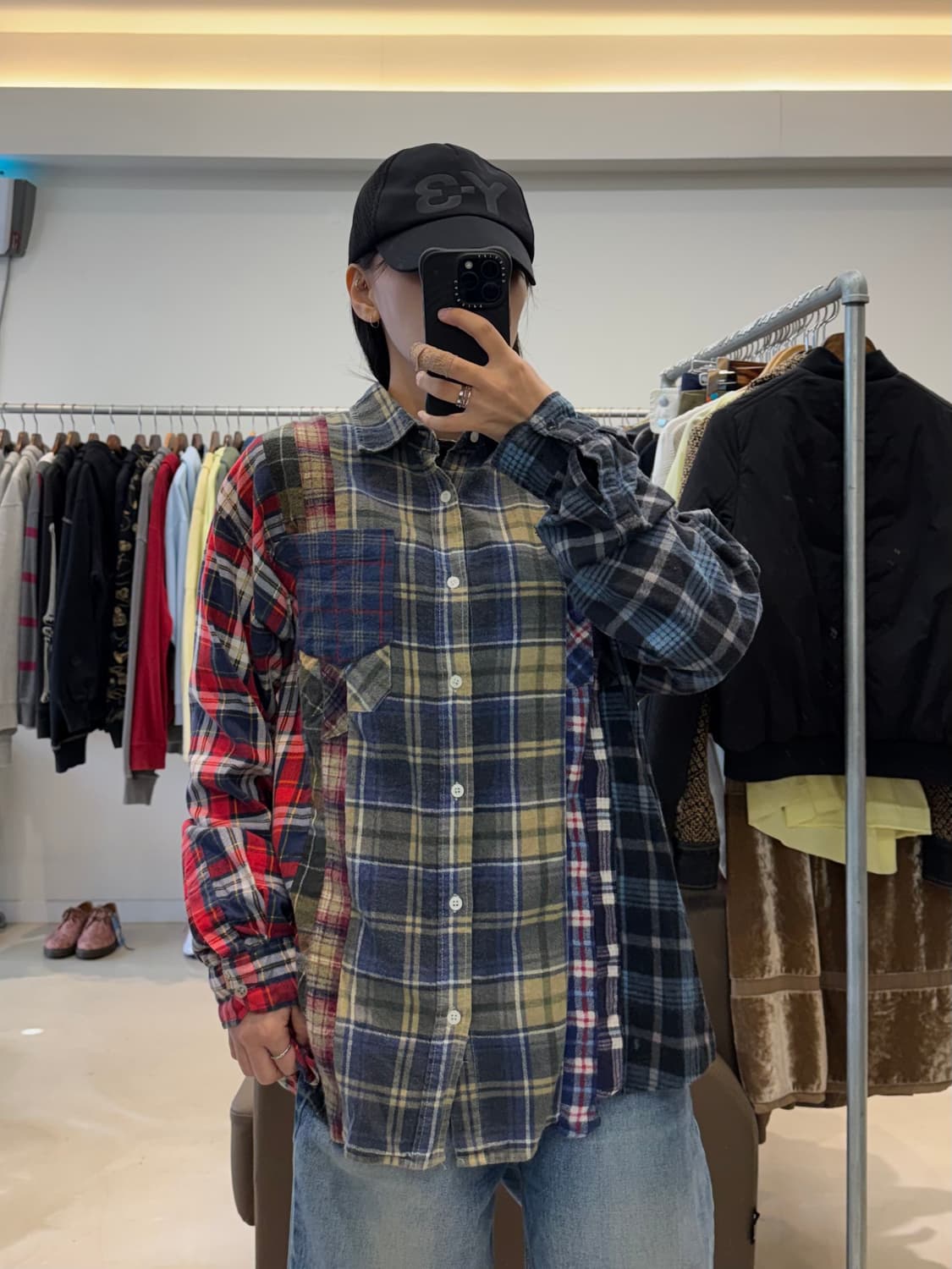 리빌드 바이 니들스 7컷 플란넬 체크 셔츠 상품이미지6