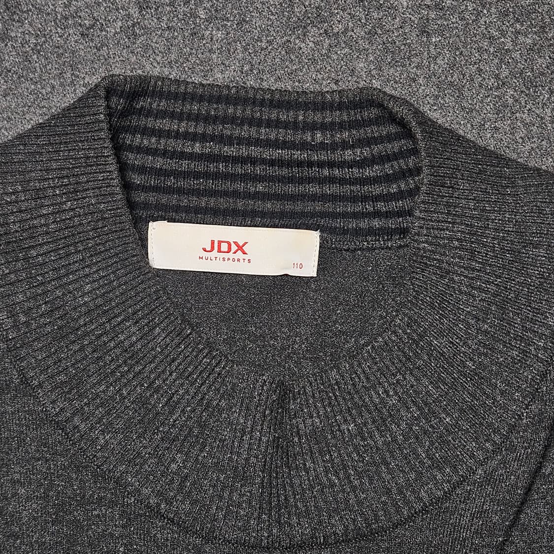 JDX 남성 반폴라 니트 110 실측105 상품이미지3