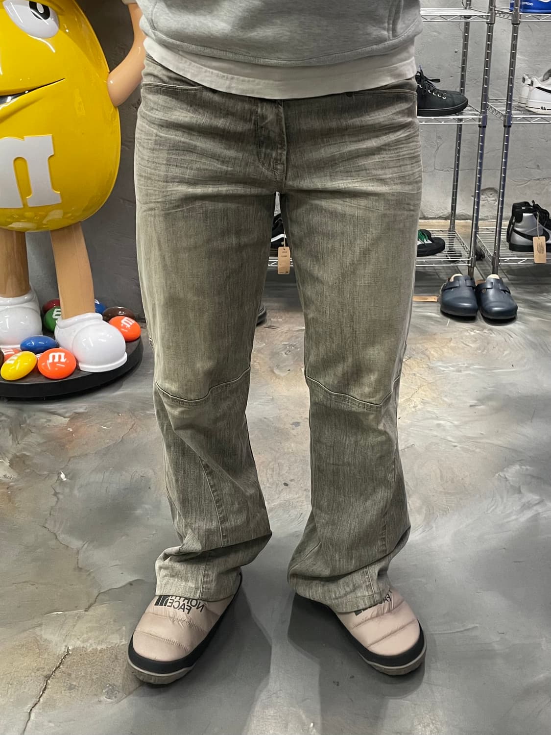 00s 재팬 마리떼 프랑소와저버 플레어 데님 팬츠 상품이미지8