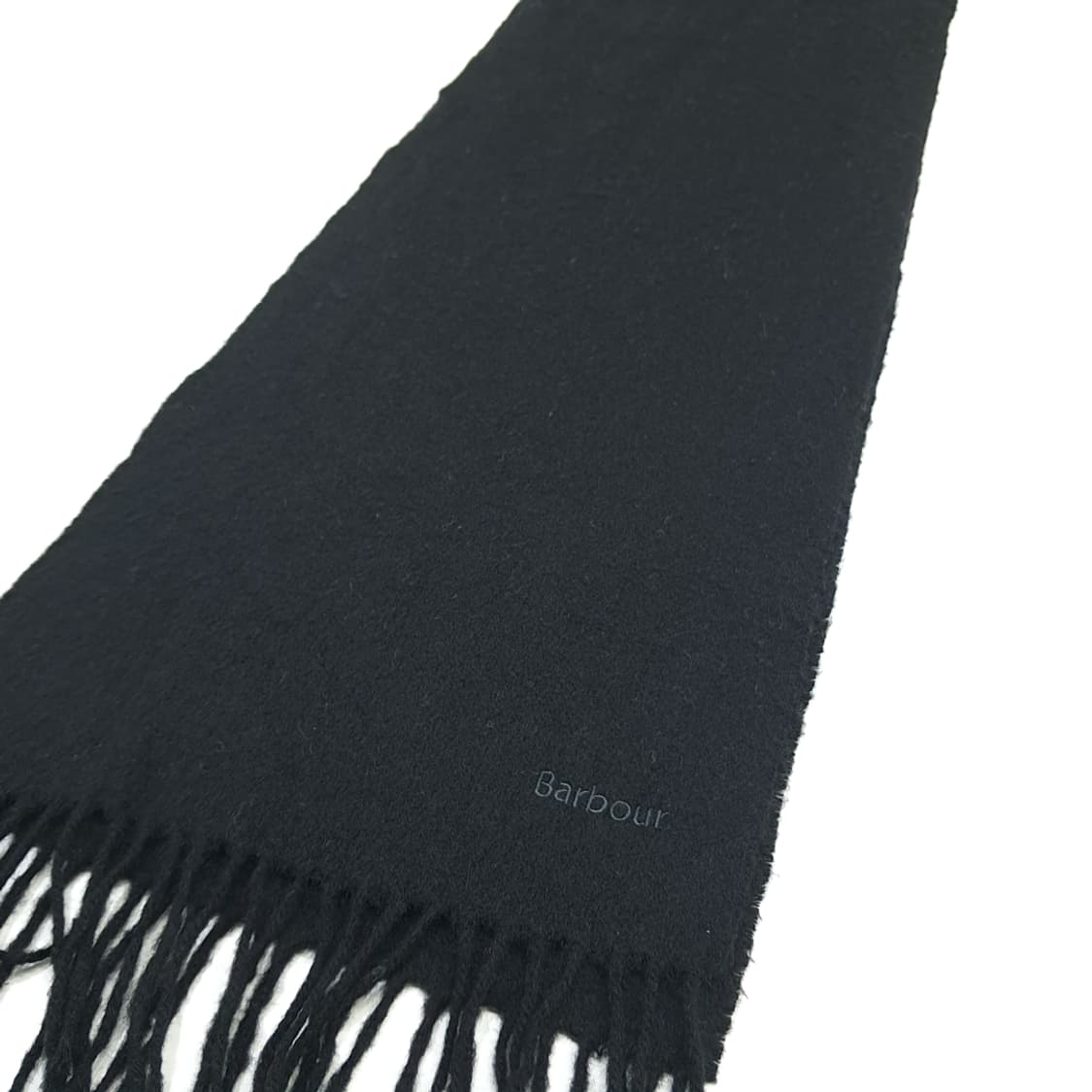 MX137 바버 블랙 램스울 목도리 머플러 상품이미지6