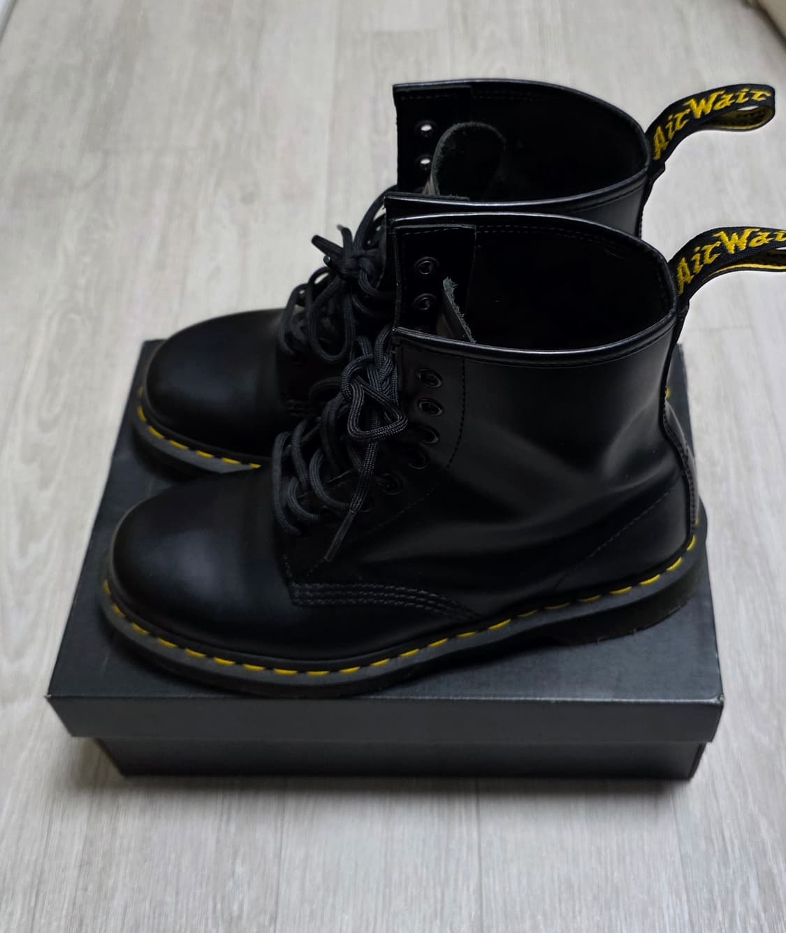 닥터마틴 1460 스무스 블랙 부츠 255 상품이미지2