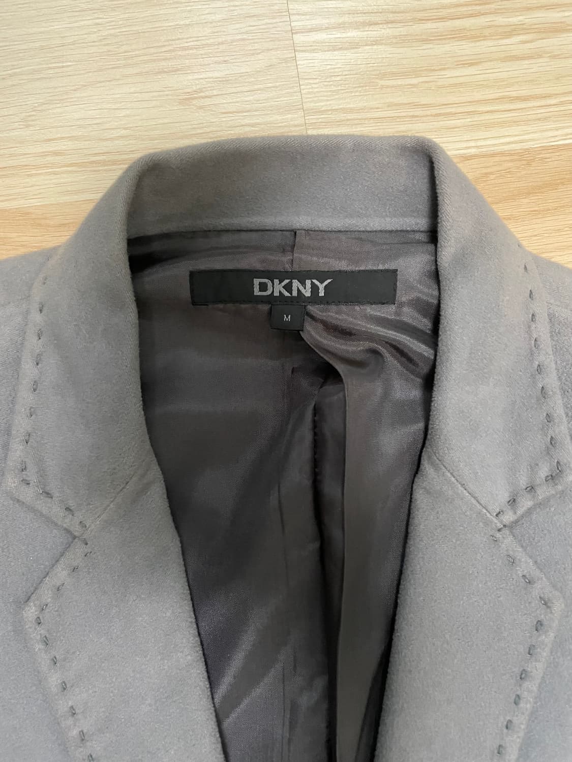 빈티지 DKNY 도나카란 02년도 쇼피스 몰스킨 코트 상품이미지3