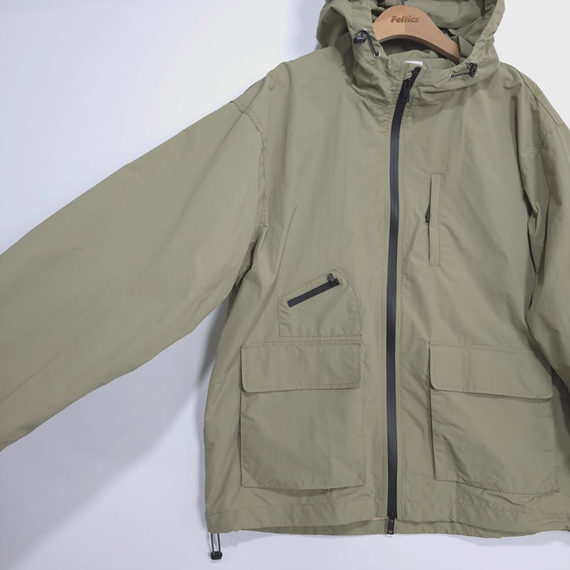 올시즌아이템 디미트리블랙 바람막이 윈드브레이커 집업 자켓 2 상품이미지3