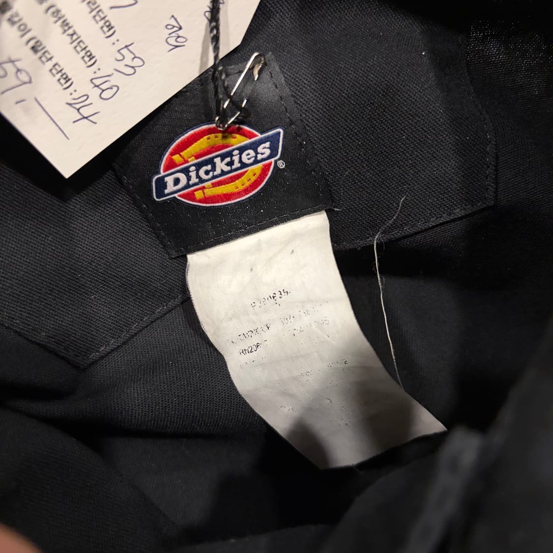 디키즈 블랙 점프수트 오버롤 작업복 D634 상품이미지6