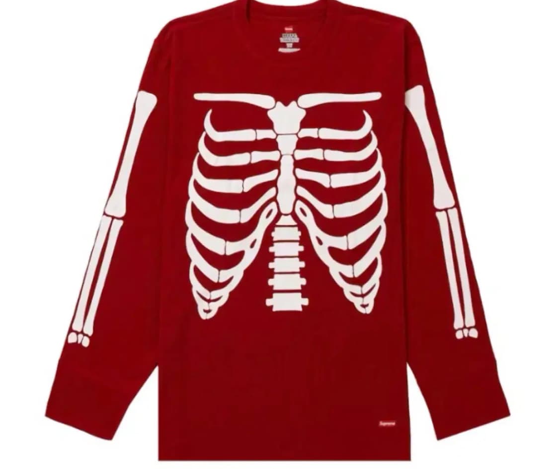 슈프림 헤인즈 본즈 슬리브 s 상품이미지1