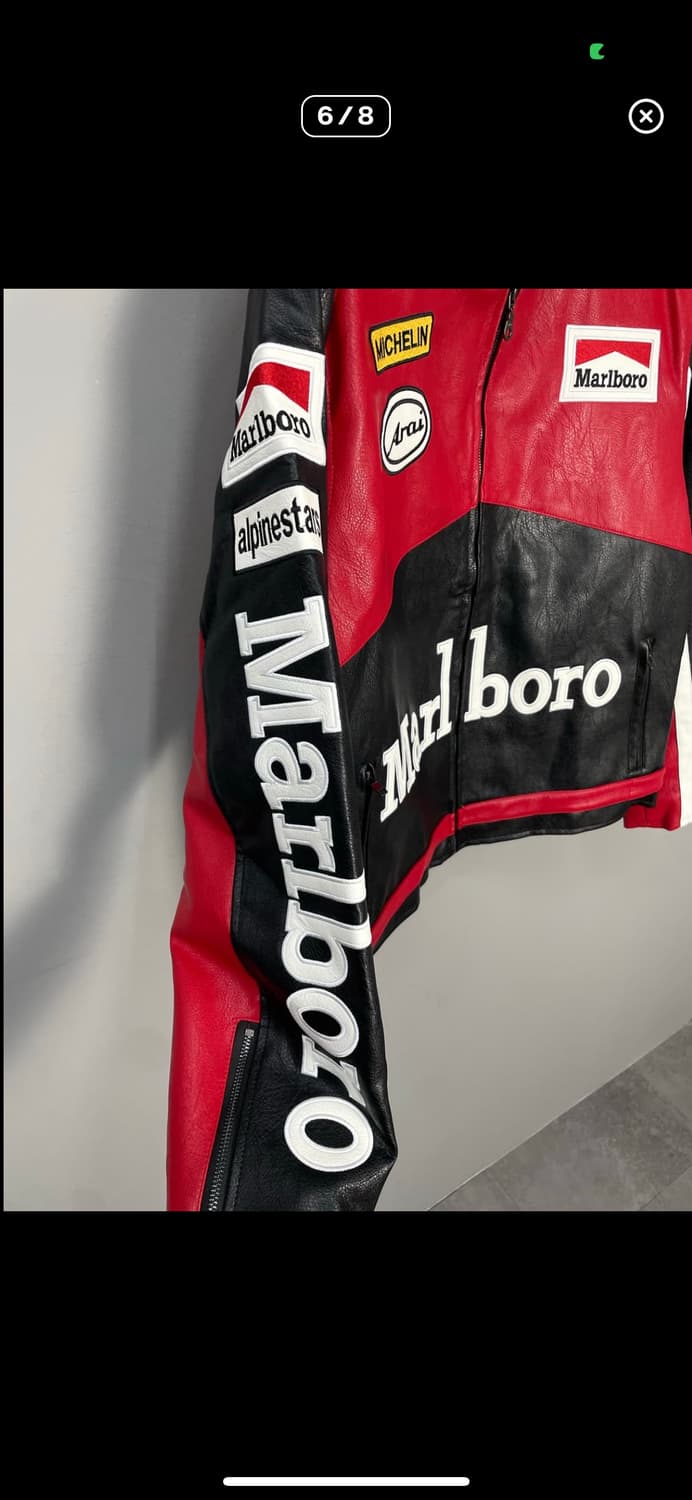 말보로 바이크 가죽자켓 A3348 상품이미지6