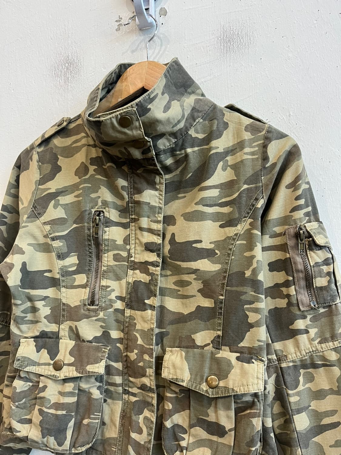 Reing Jeans JPN 카모플라쥬 자켓 우먼즈 상품이미지3