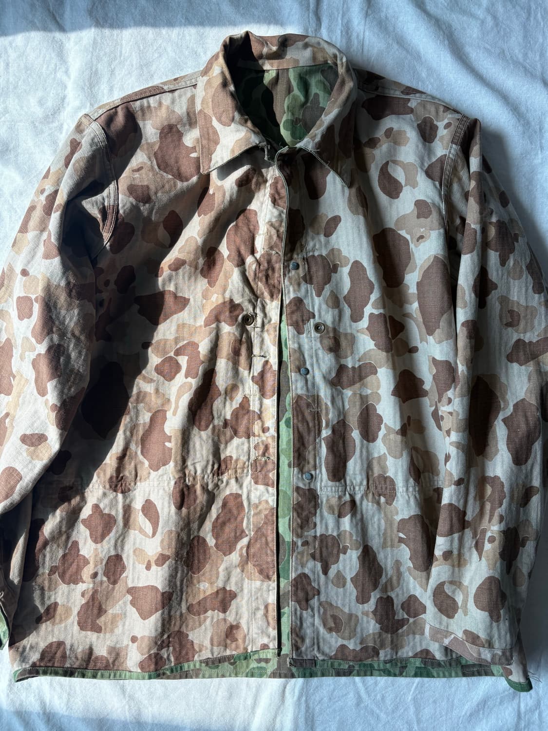 WWii USMC P-44 Frogskin Camo Jacket 상품이미지4