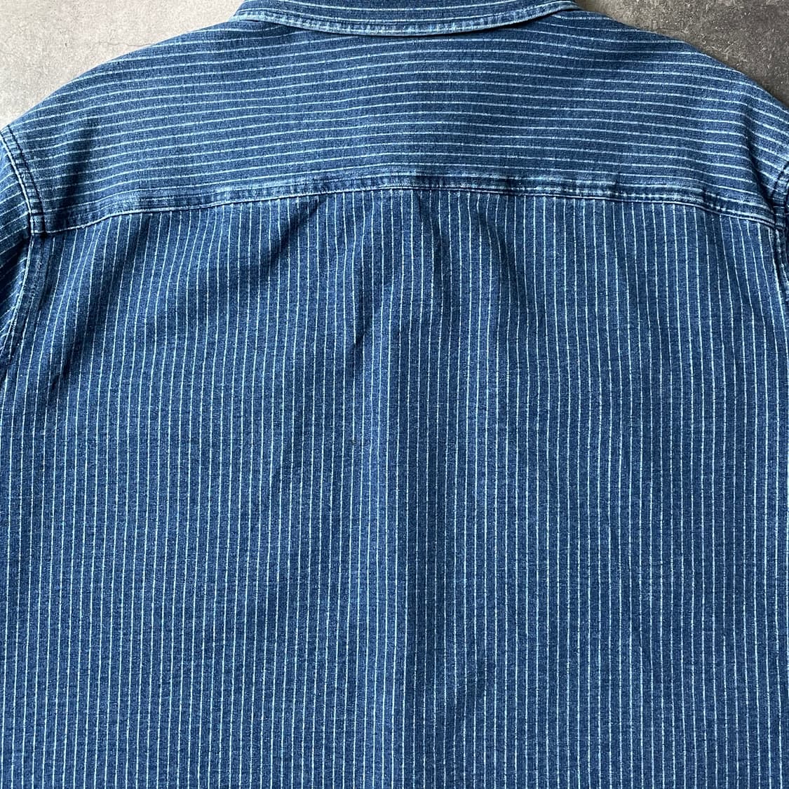 GOODFELLOW & CO 빈티지 스트라이프 데님 셔츠 A00630 상품이미지7