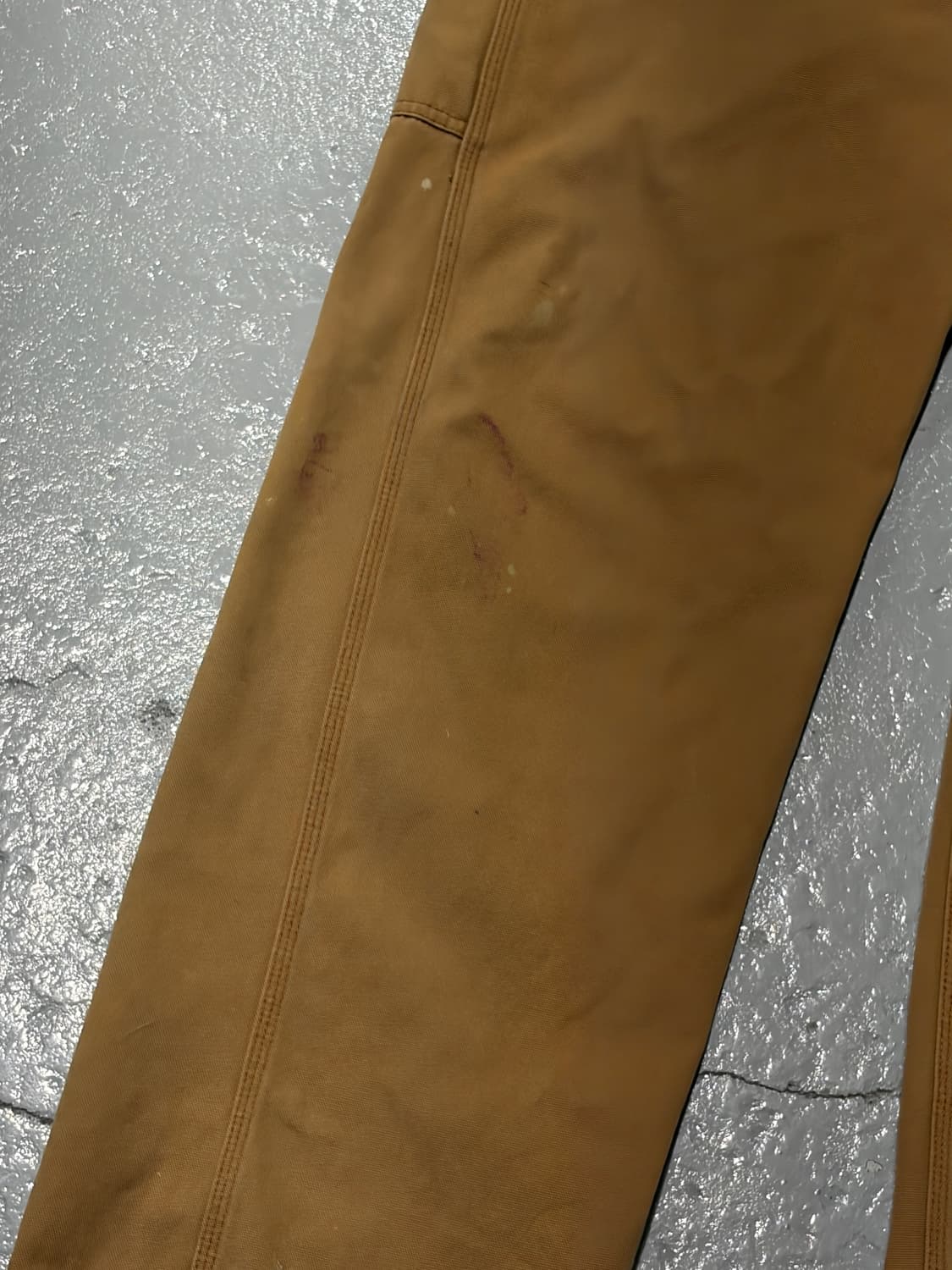 디키즈(Dickies) 빈티지 덕 캔버스 브라운 오버롤 상품이미지5