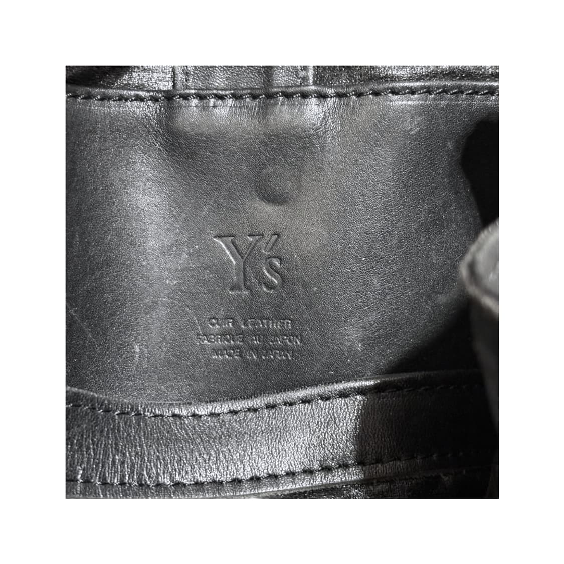 요지 야마모토 와이즈 아카이브 소가죽 토트백 상품이미지7