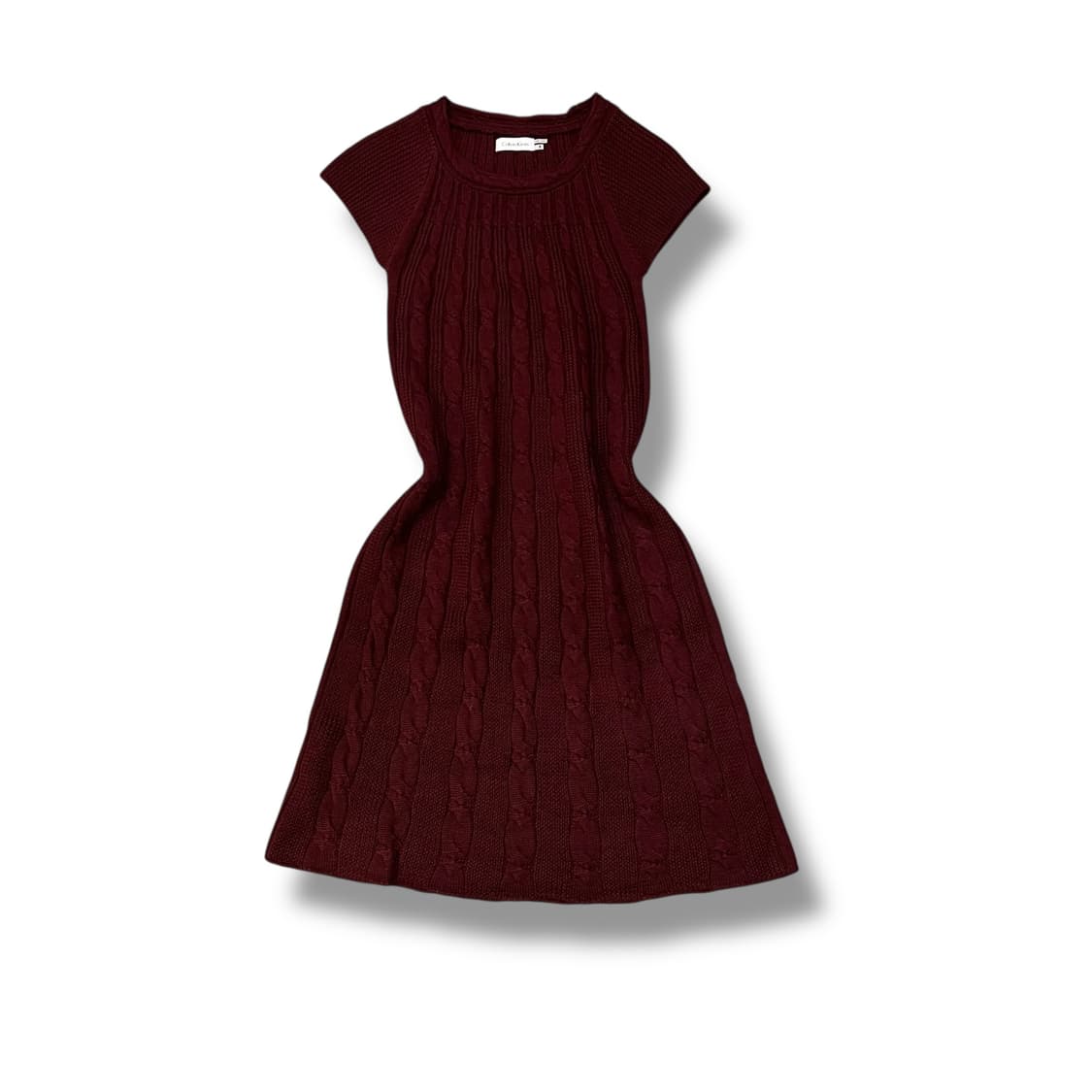  캘빈클라인 꽈배기 하프 니트원피스 y13876 상품이미지2