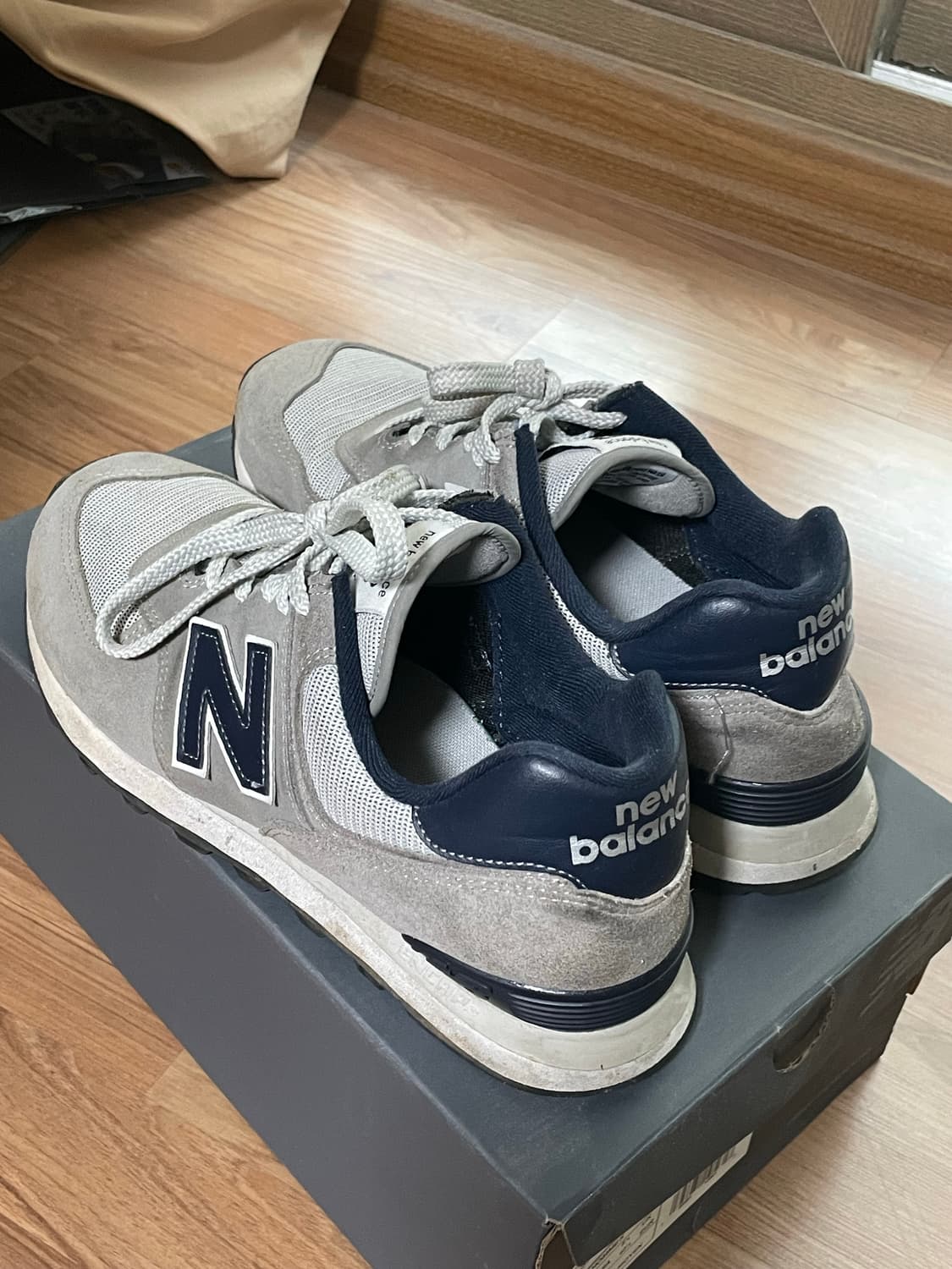 뉴발란스 574 그레이 270 풀박 상품이미지5