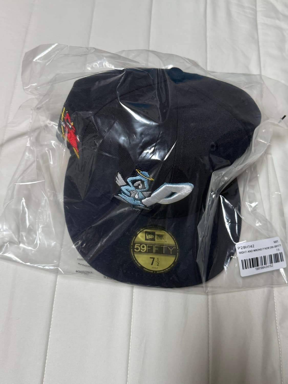 [712] 팔라스 라이트 앤 롱 P 뉴에라 캡 59피프티 네이비 25fw 상품이미지7