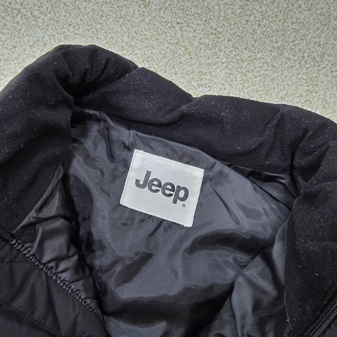 [S] 지프 덕다운 패딩 조끼 1215J1 상품이미지2