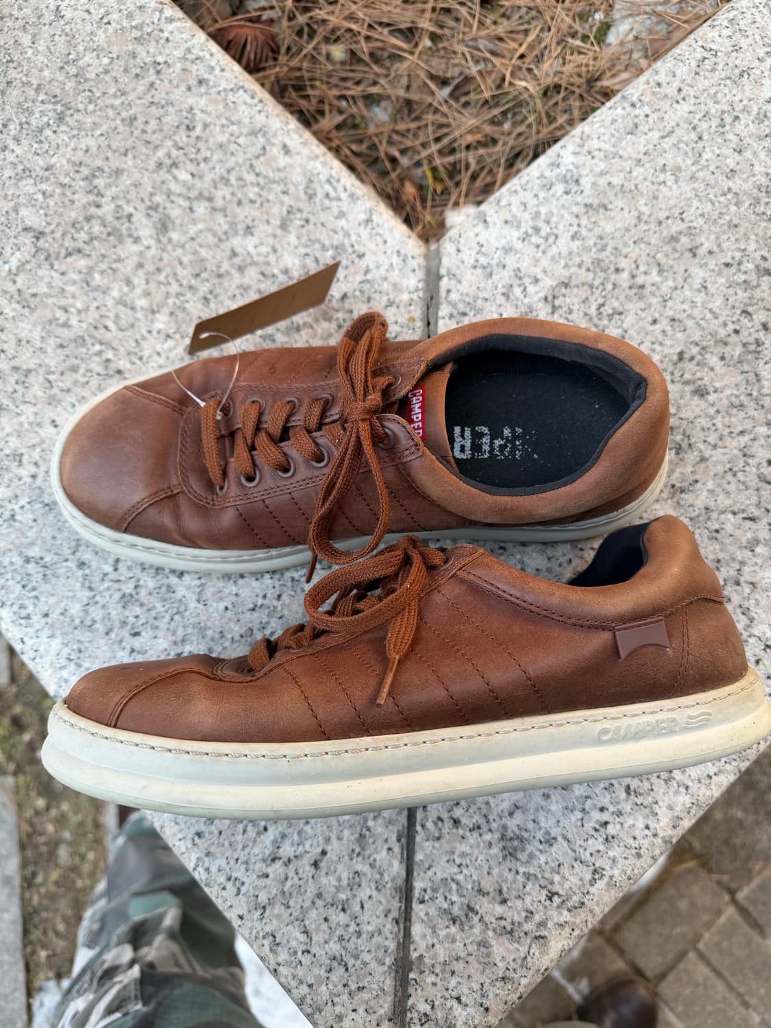 Camper 캠퍼 러너 포 레더 스니커즈 상품이미지3