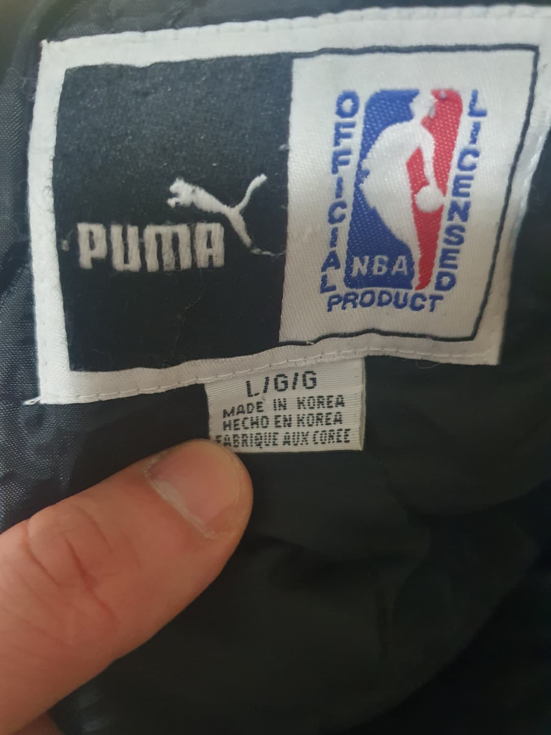 보스턴 셀틱스 푸마 & NBA 패딩 윈드브레이커 상품이미지3