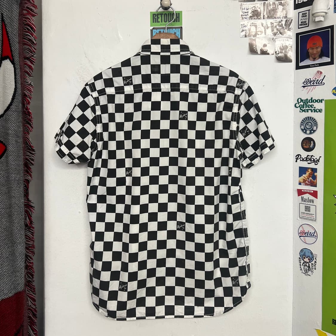 히스테릭글래머 체커보드 반팔 셔츠 상품이미지8
