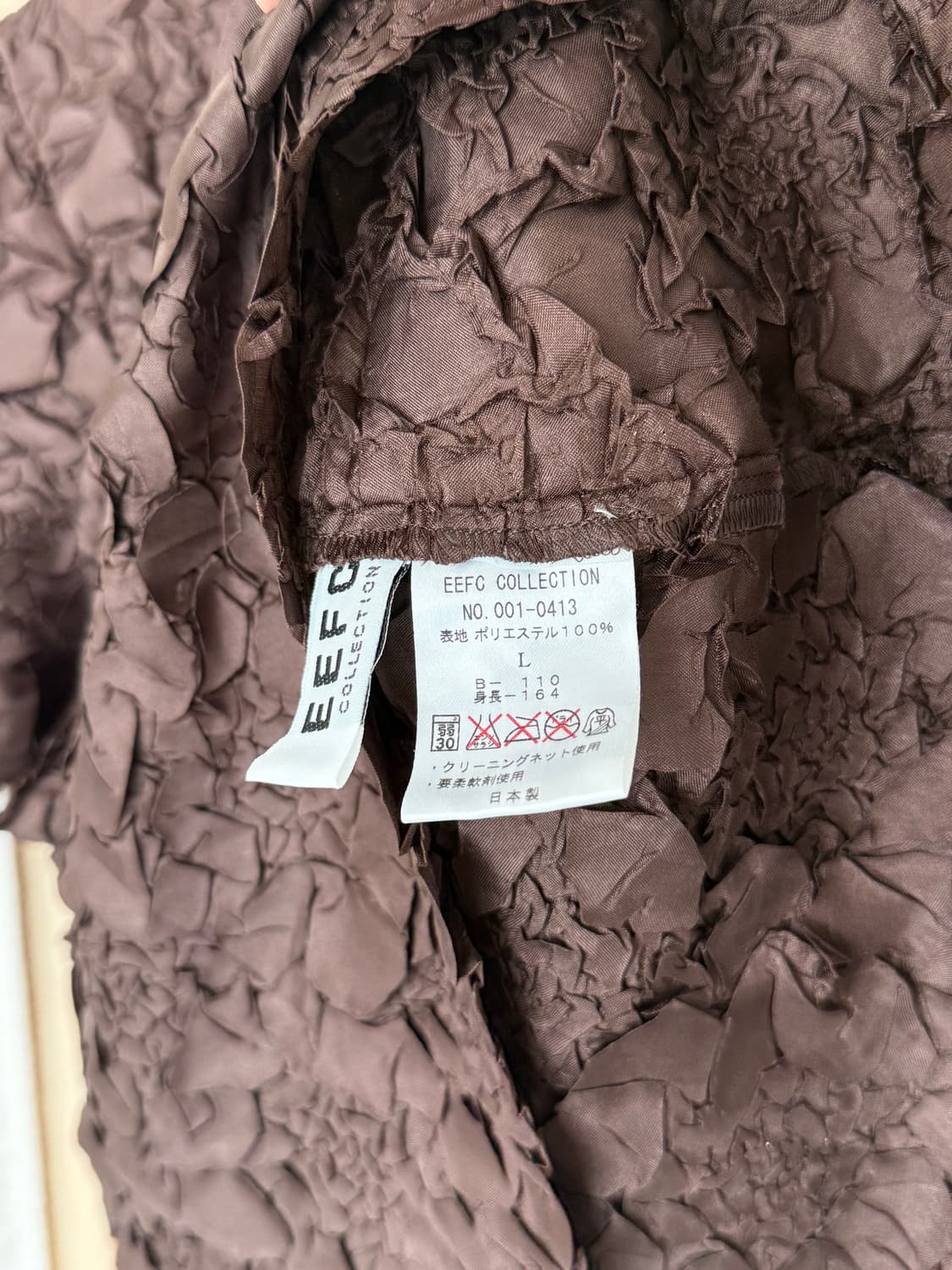 EEFC Collection 플라워 플리츠 탑 상품이미지3