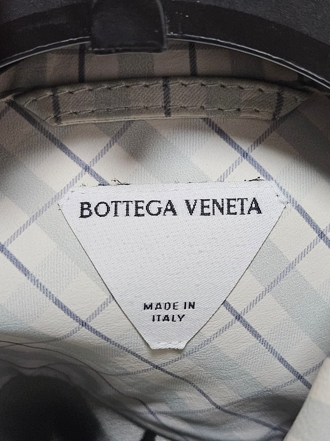 보테가베네타 체크 프린트 누벅 셔츠 상품이미지3