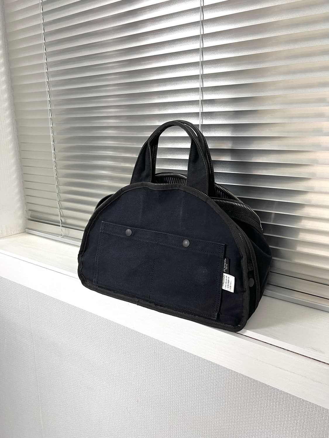 PORTER-TOTE BAG M (Washed Stripe Black) 상품이미지9