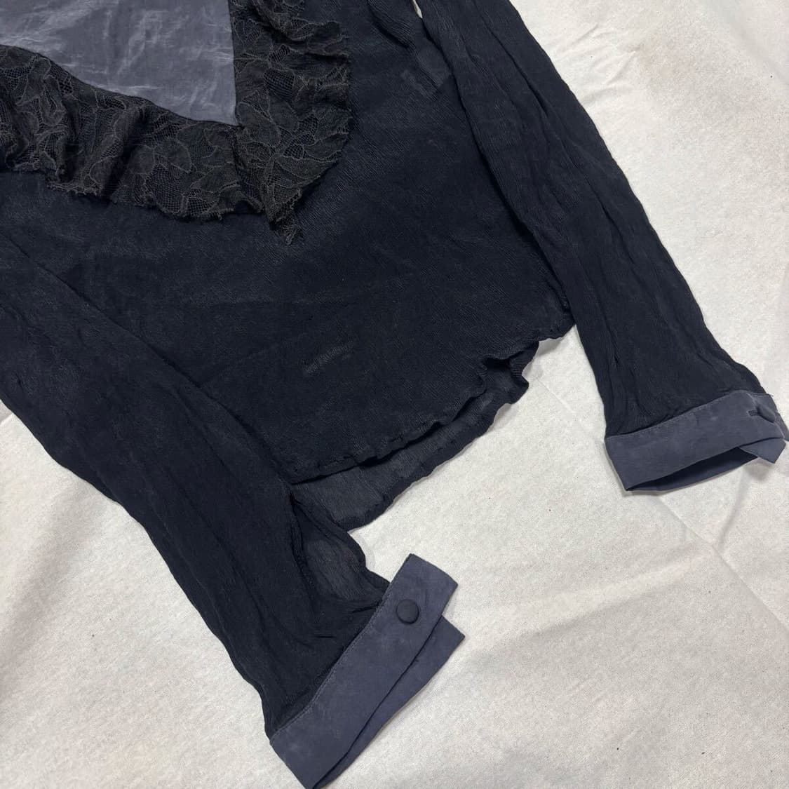 Veronique Branquinho silk cutsew shirt 상품이미지3