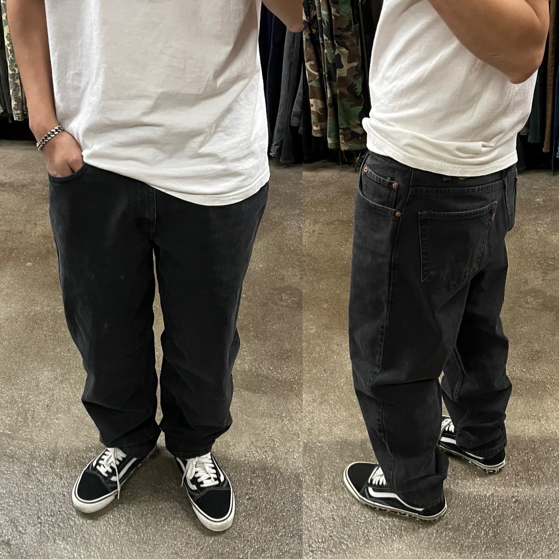 00s Levis560 블랙진 (31“) 상품이미지1