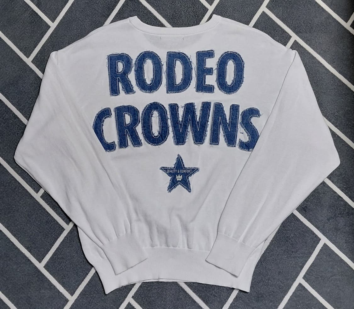 [FREE] 로데오 크라운즈(Rodeo Crowns) 백로고 데님 패치  상품이미지1