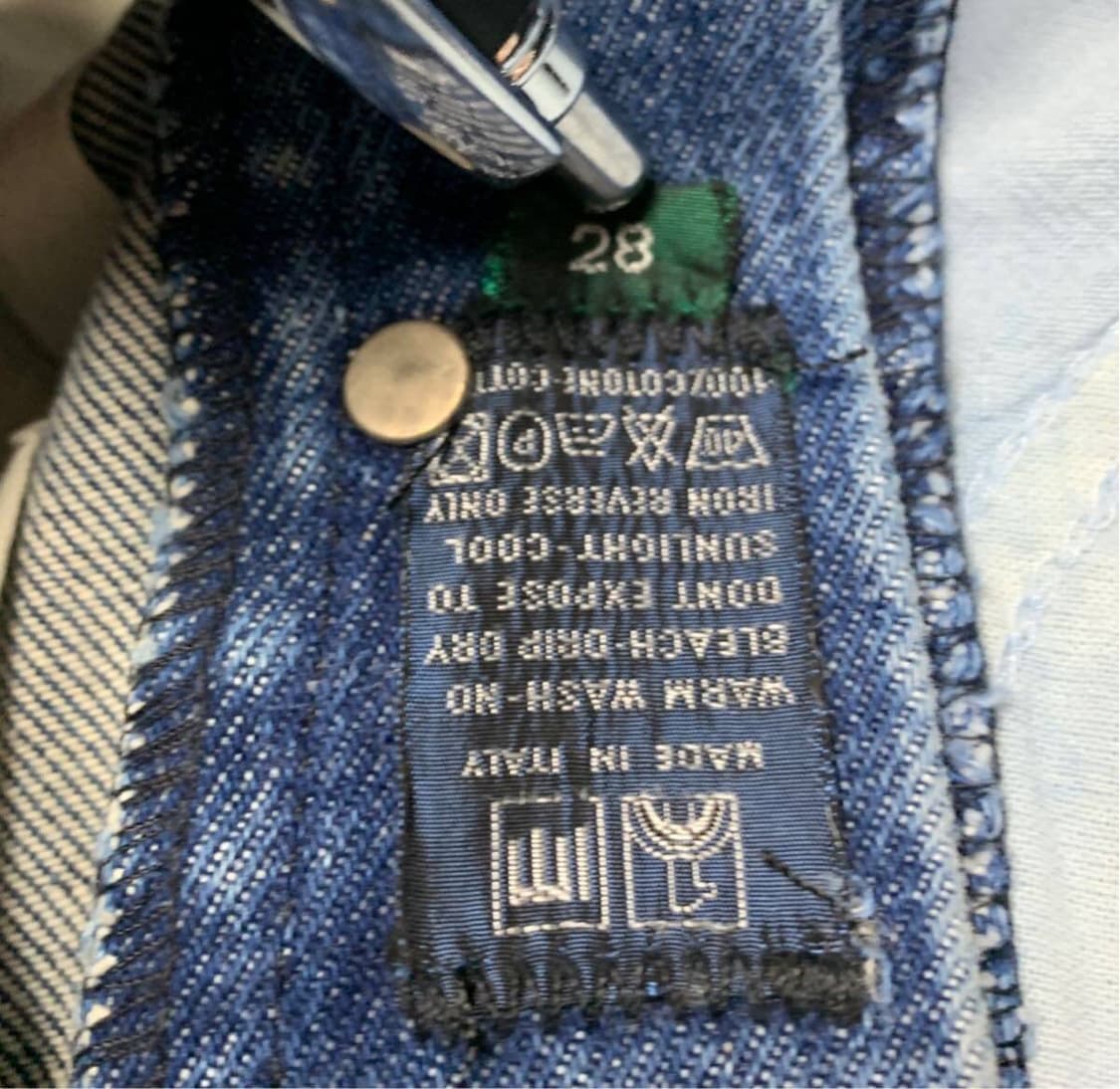 Itlay embroided denim trousers 상품이미지7