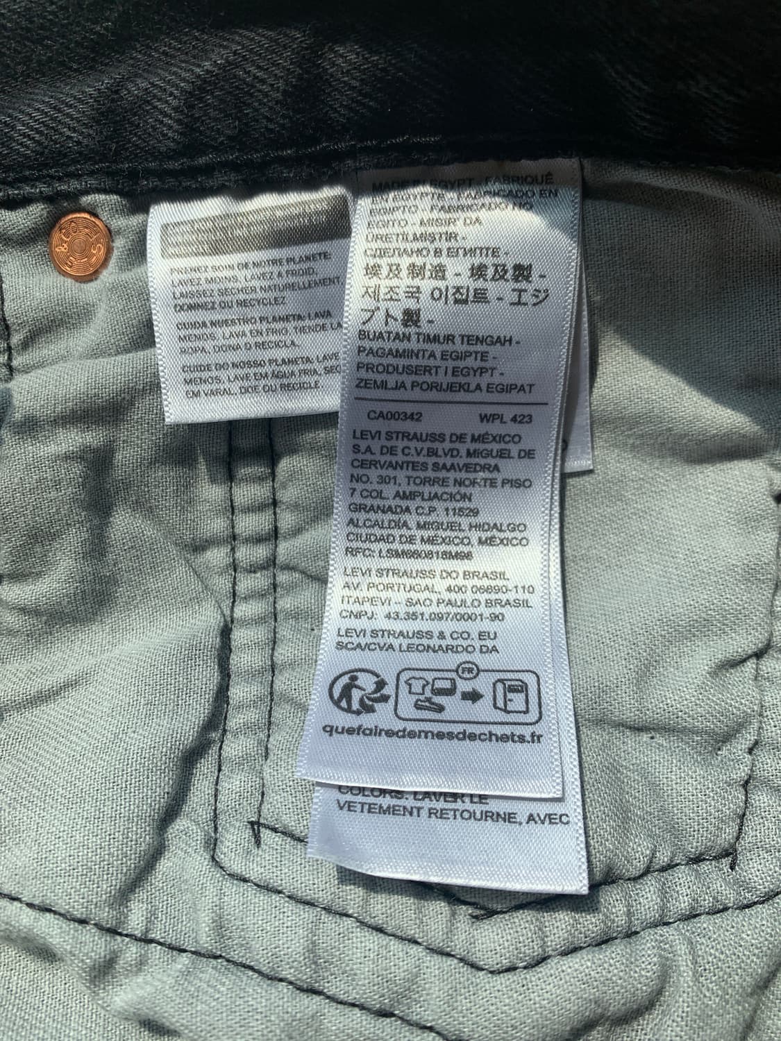 리바이스 501’93 릴렉스드 스트레이트진 32x32 상품이미지4