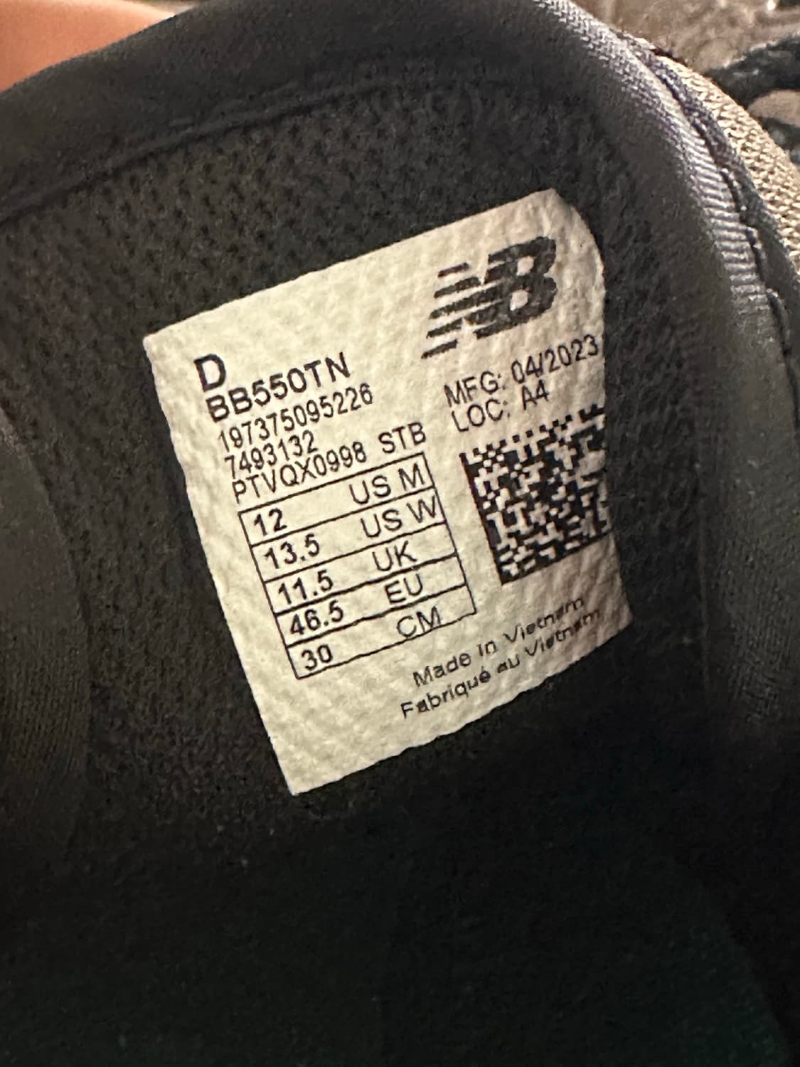 뉴발란스 550 x 디네댓 size 300 상품이미지2