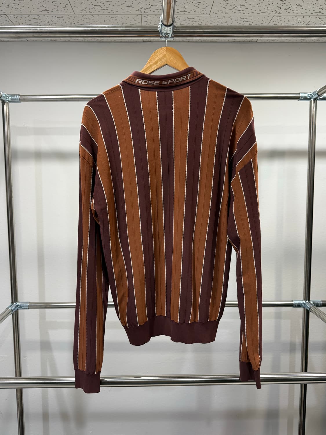 Martine Rose — Logo Polo Brown 상품이미지2