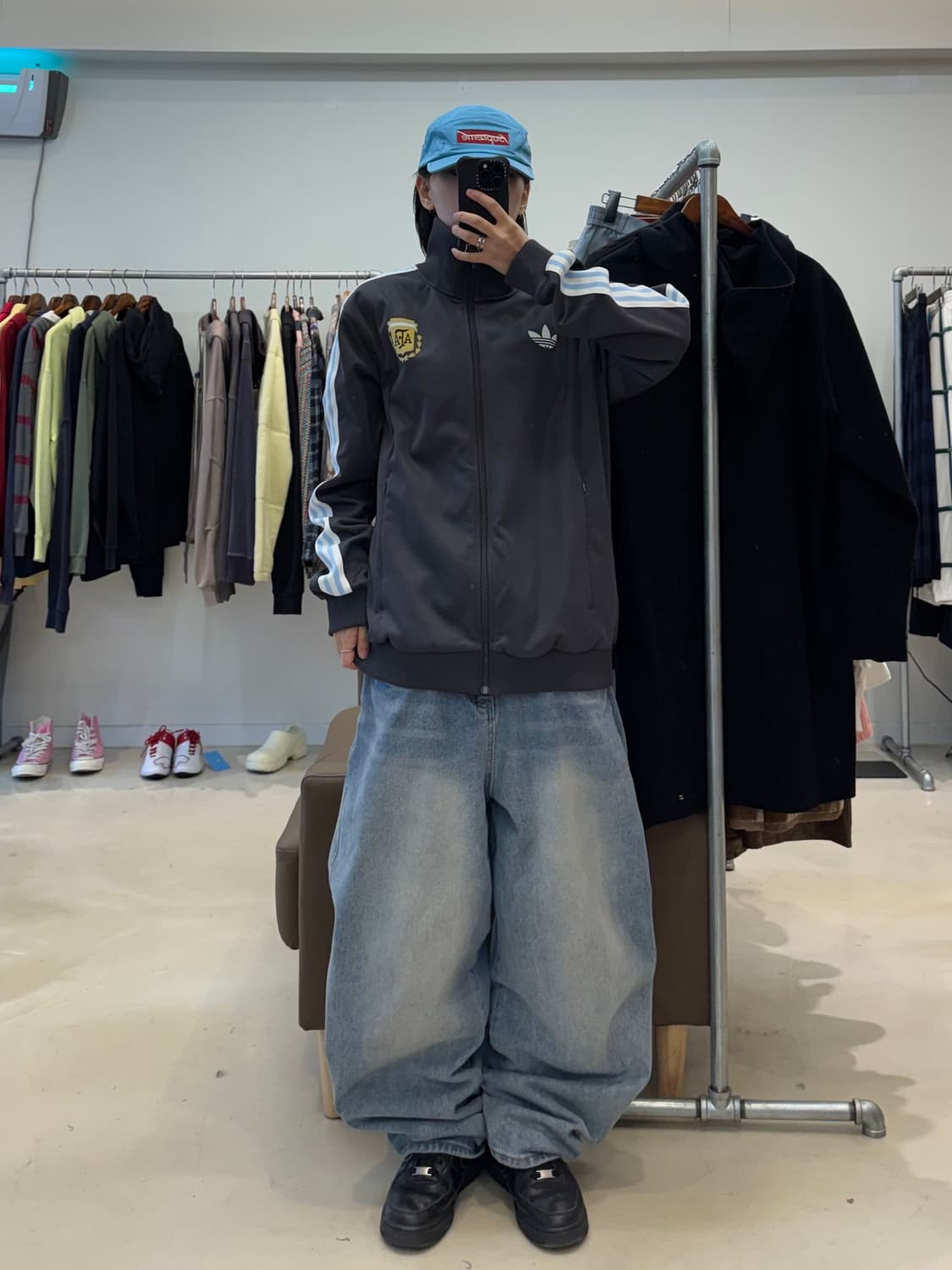 아디다스 아르헨티나 베켄바우어 트랙탑 져지 상품이미지5