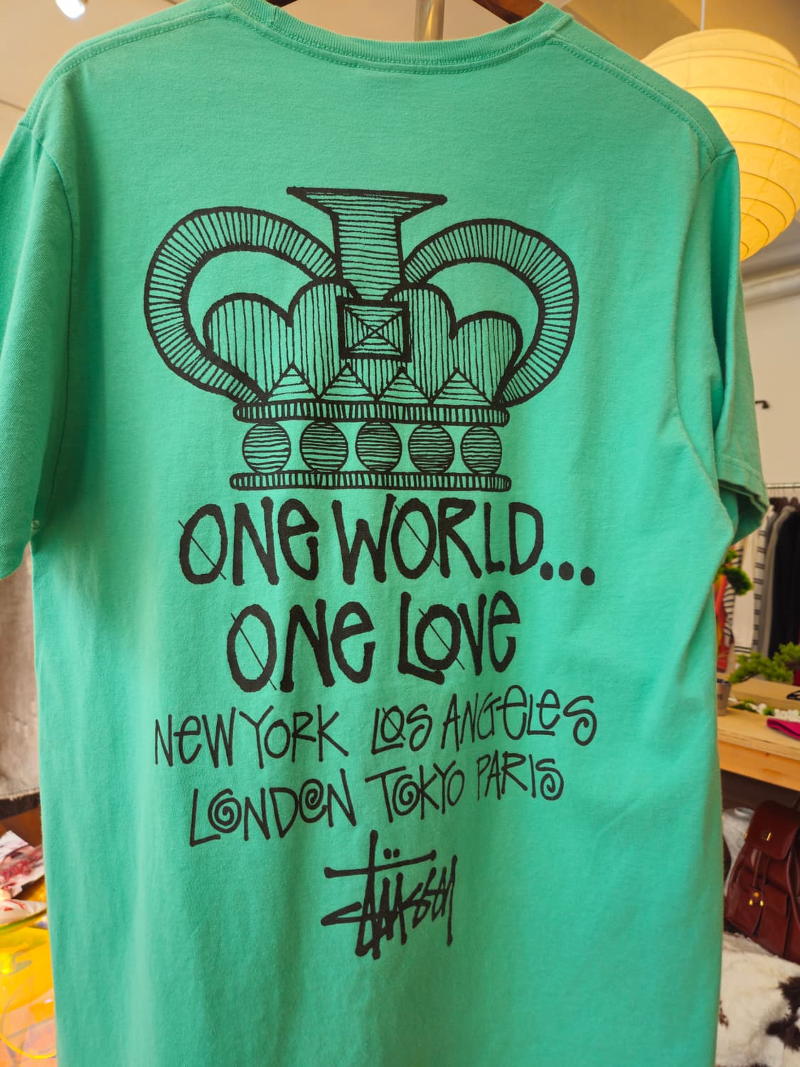 스투시 원월드원러브 티셔츠 상품이미지5