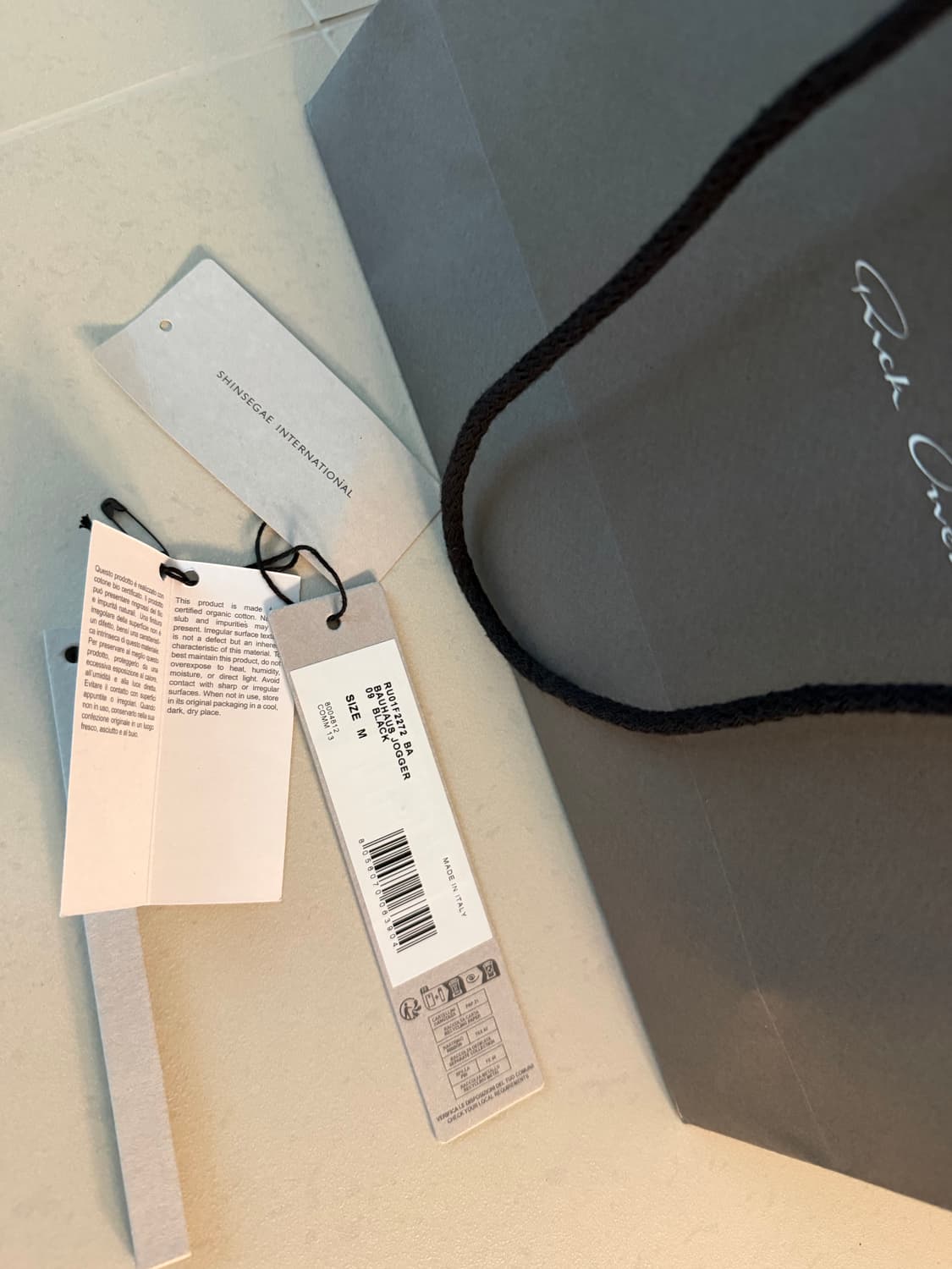 릭오웬스 바우하우스 사선 하이넥 집업 자켓 26ss 상품이미지3