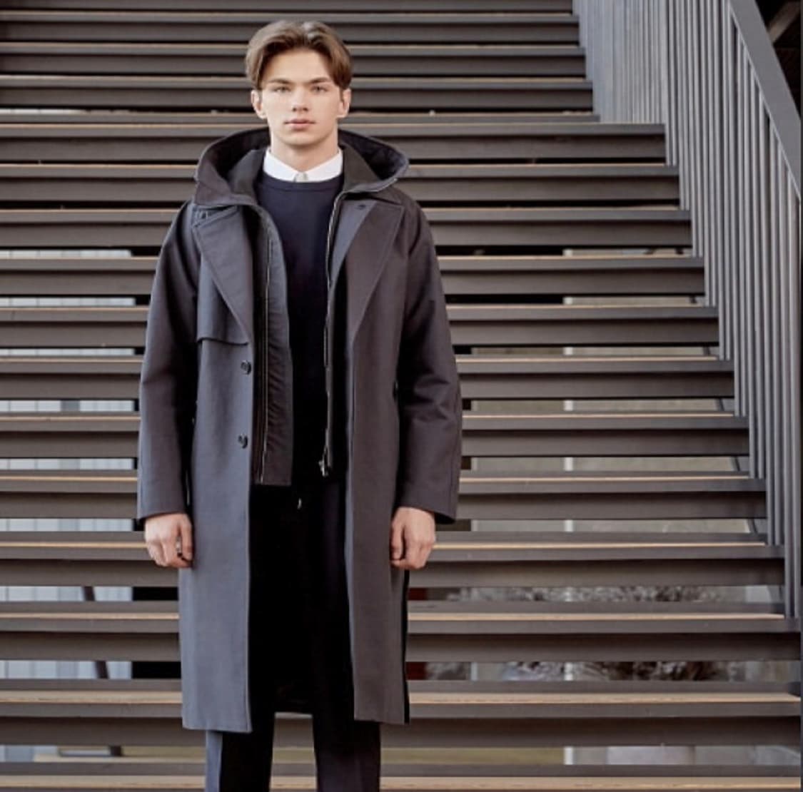 allegri 알레그리 트렌치코트 (후드 탈부착) 48사이즈 상품이미지3