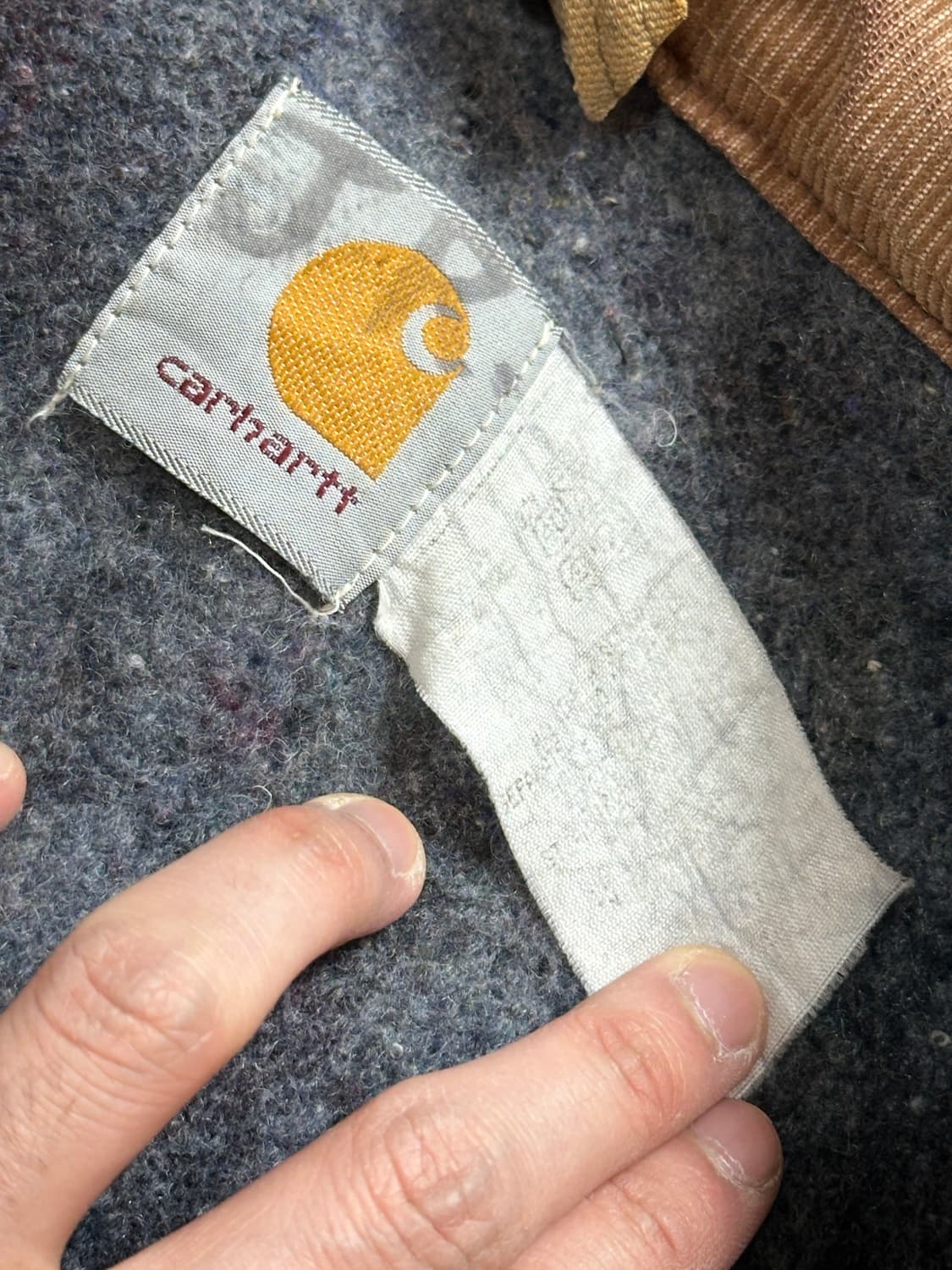 90's OG USA Made 칼하트 J01 디트로이트 자켓 상품이미지9