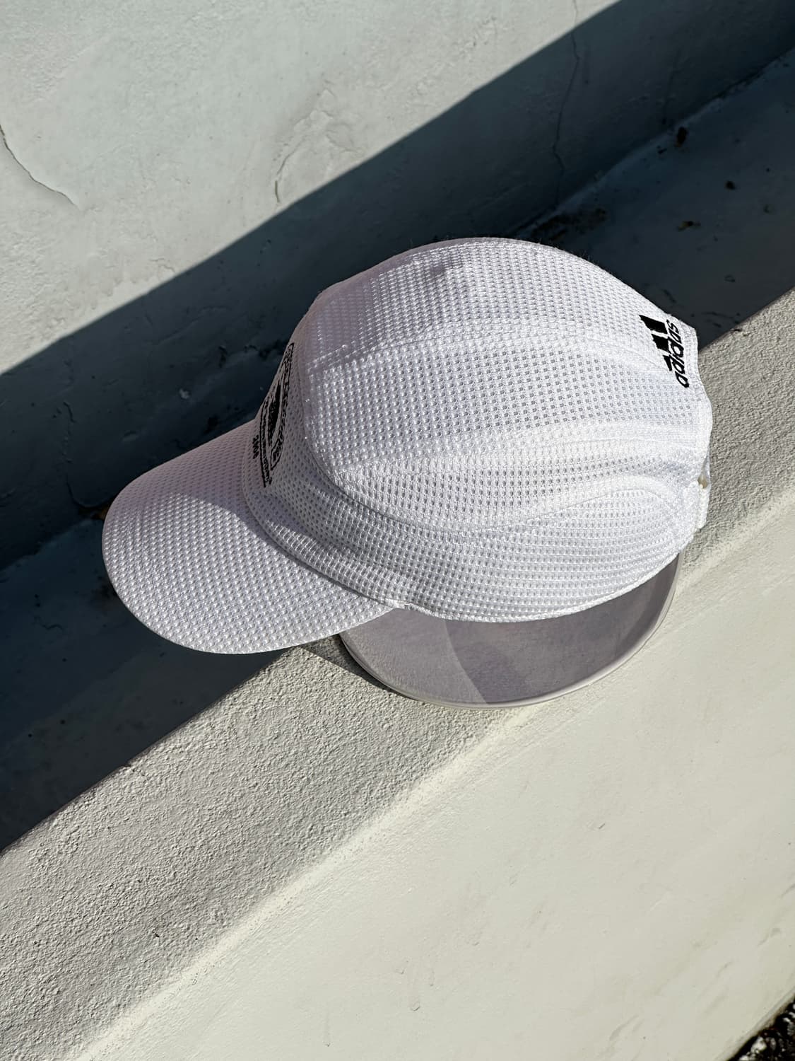 [F] 아디다스 화이트 러닝 볼캡 모자 상품이미지3