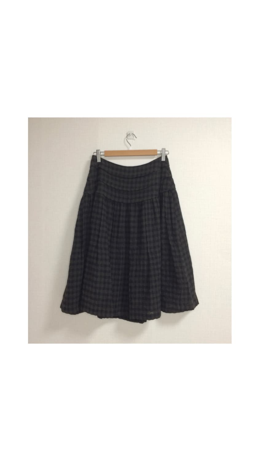 io comme io 이오꼼이오 체크 스커트 상품이미지5