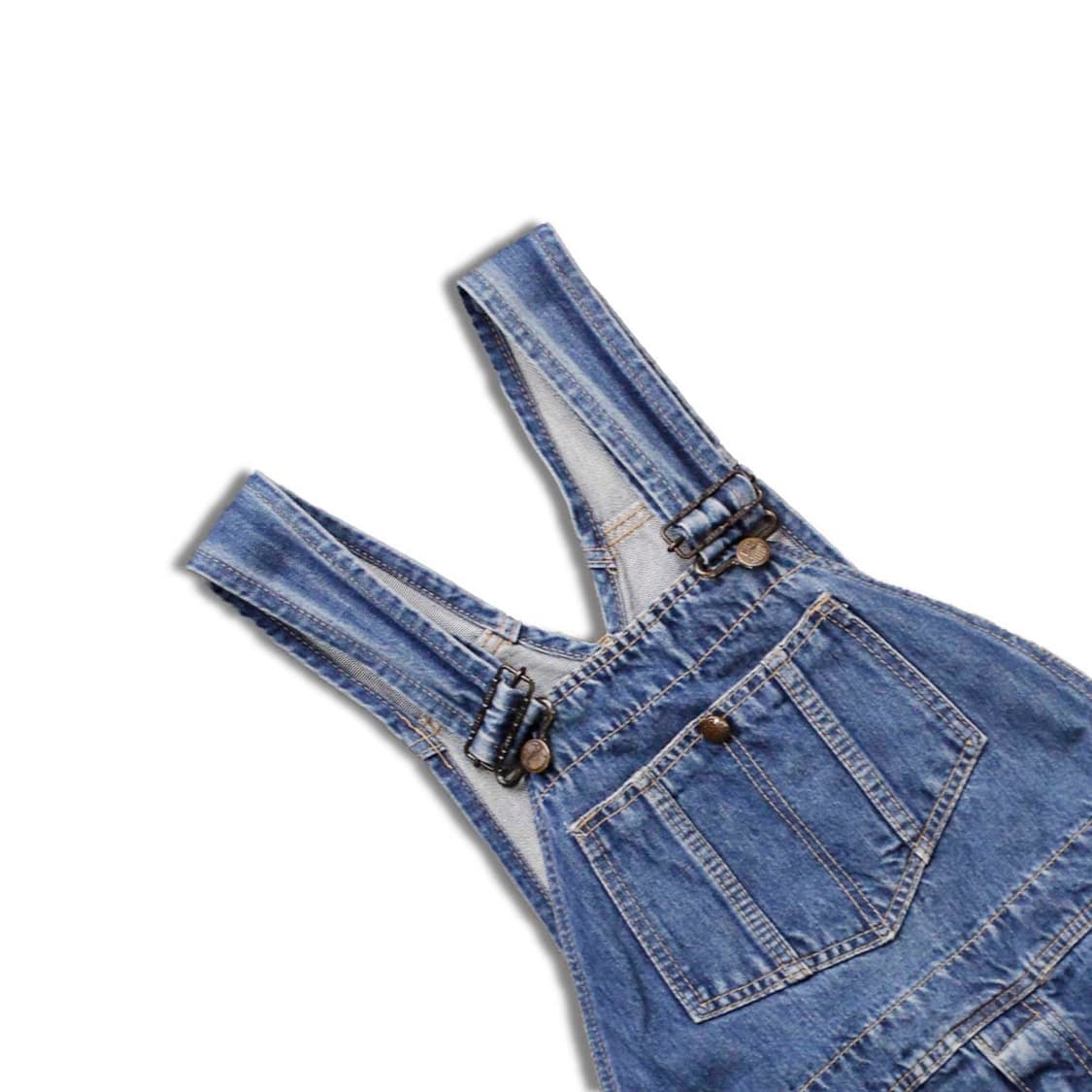 빅존 중청 데님 오버롤 상품이미지2