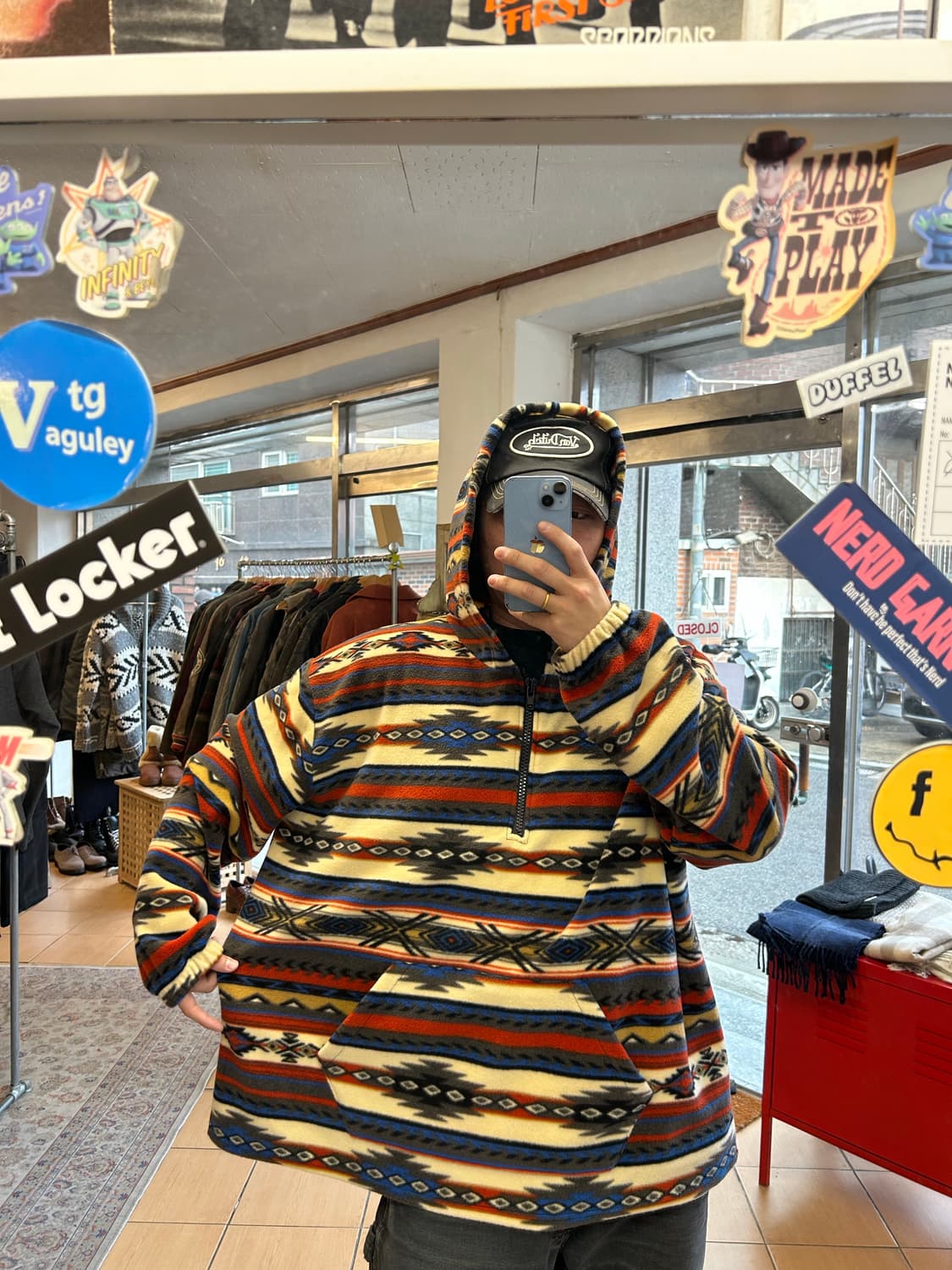 나바호패턴 아노락 상품이미지7