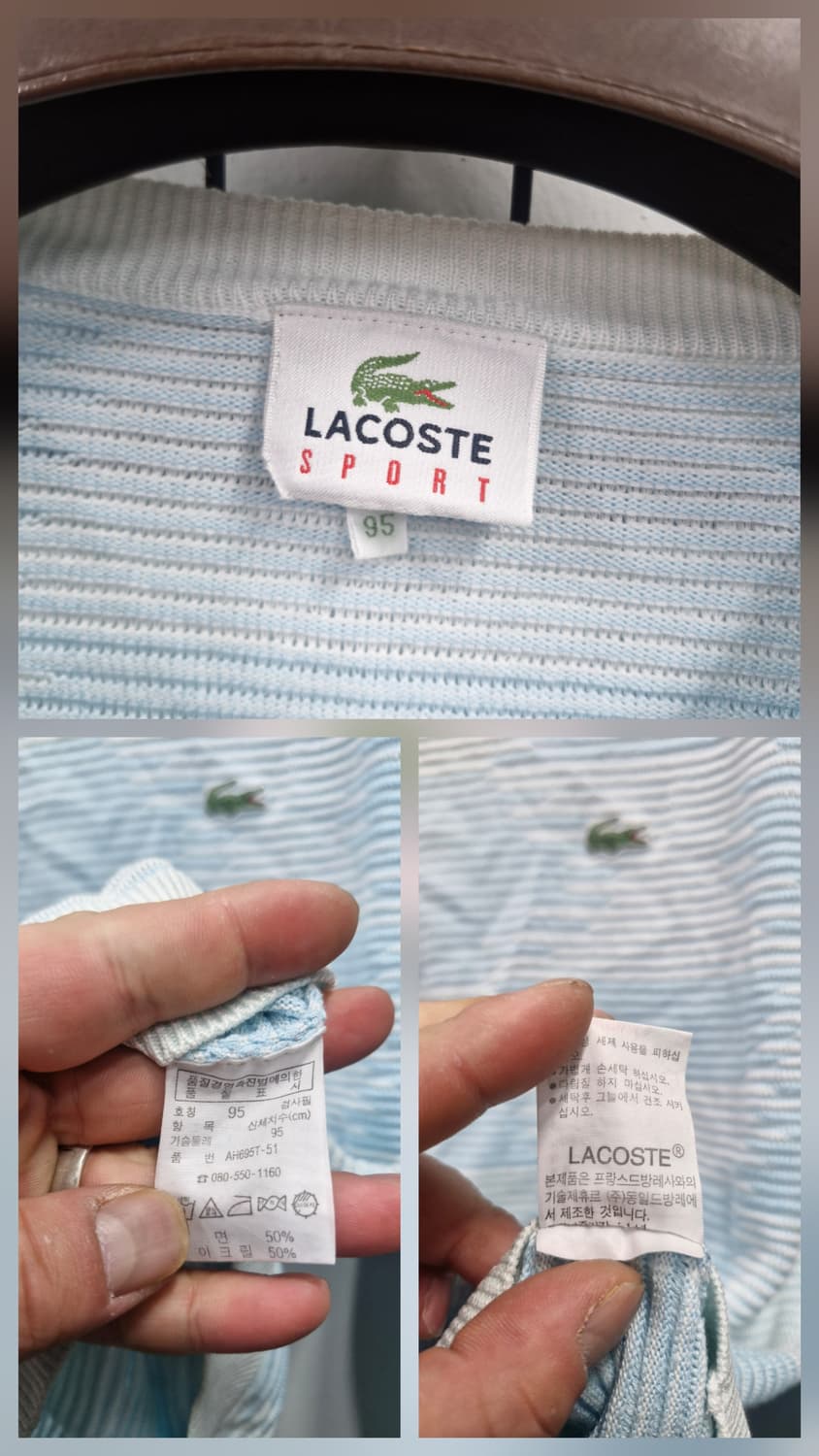 95M 라코스테 긴팔 니트. 상품이미지9