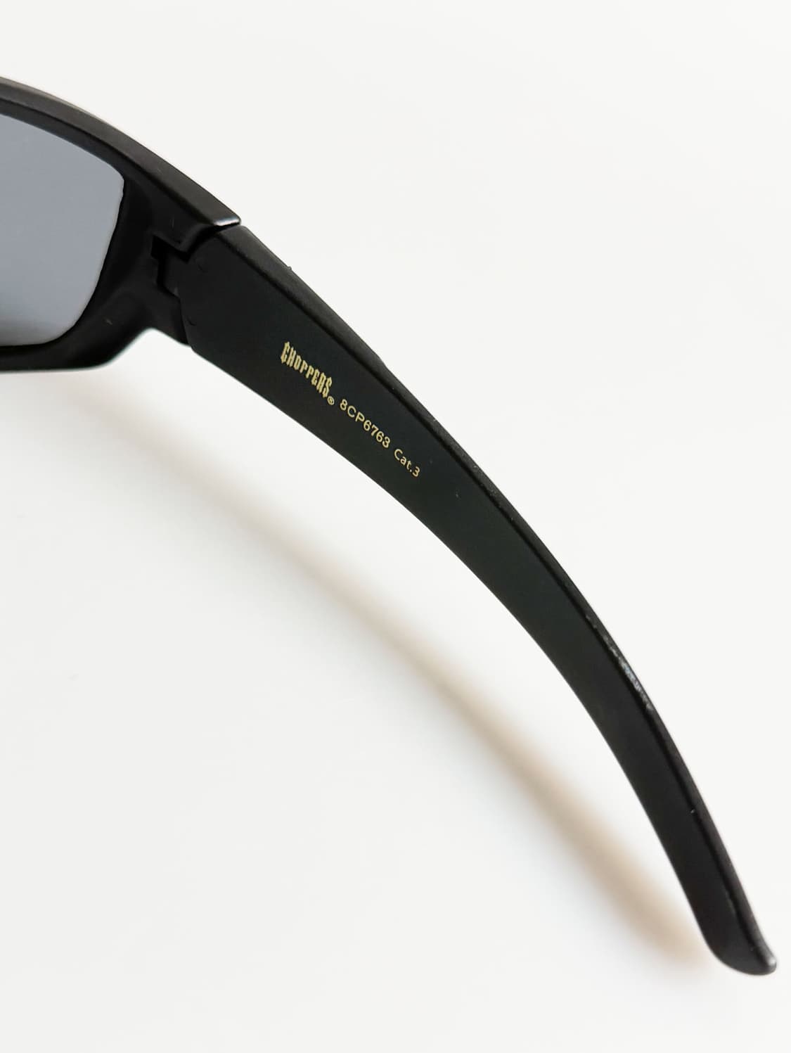 CHOPPERS 맷블랙 랩어라운드 스포티 바이커 빈티지 선글라스 상품이미지7