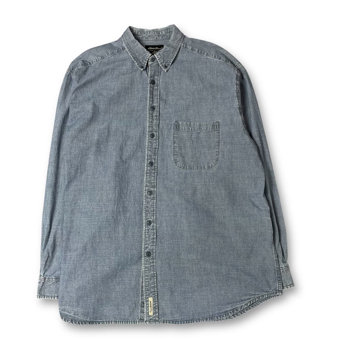 에디바우어 연청 원포켓 데님 셔츠 2XL 상품이미지1