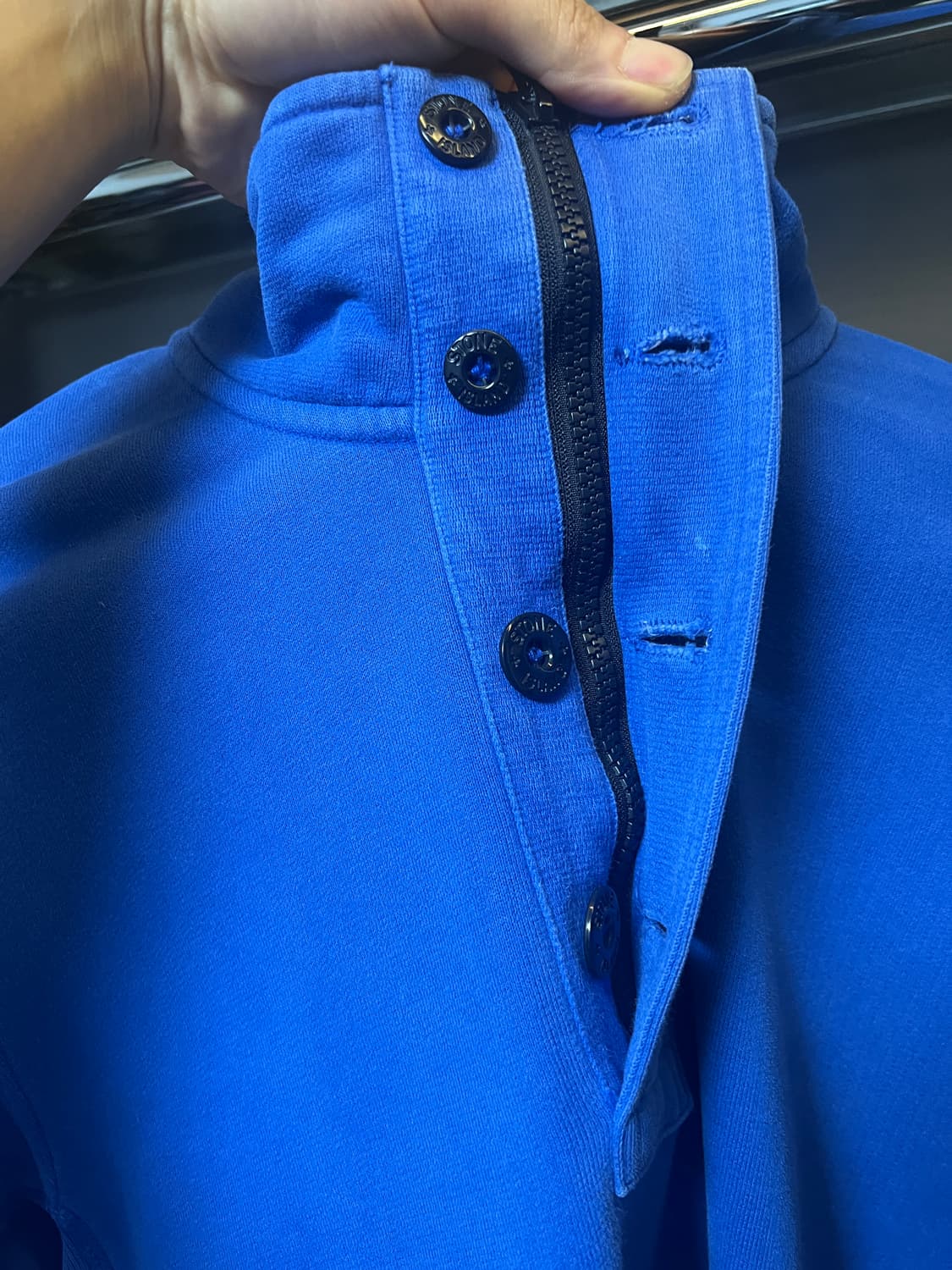 스톤아일랜드 하프집업 맨투맨 상품이미지2