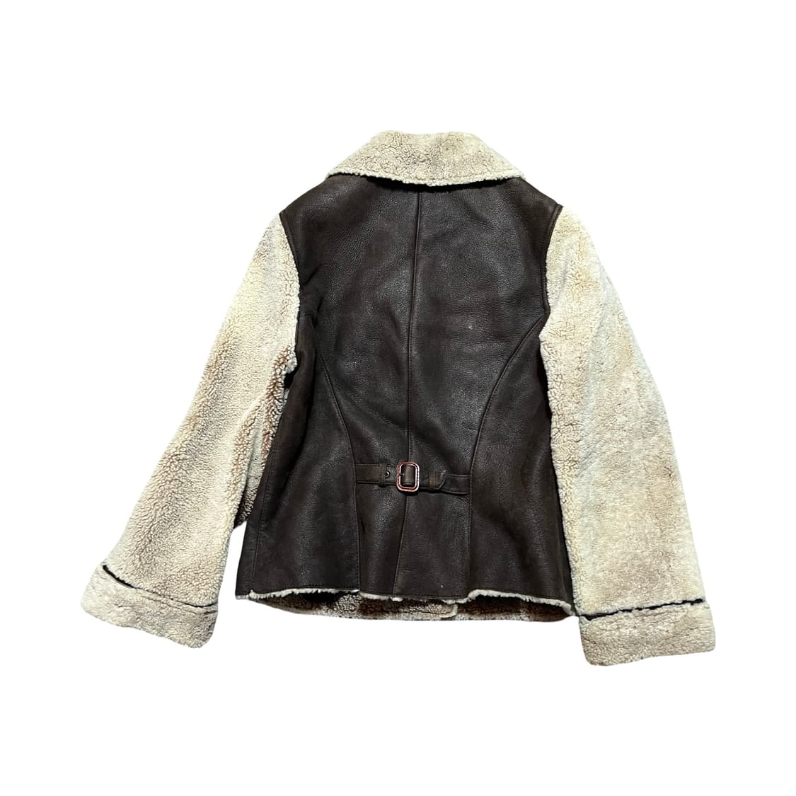 이테리 시어링 무스탕 자켓 상품이미지2