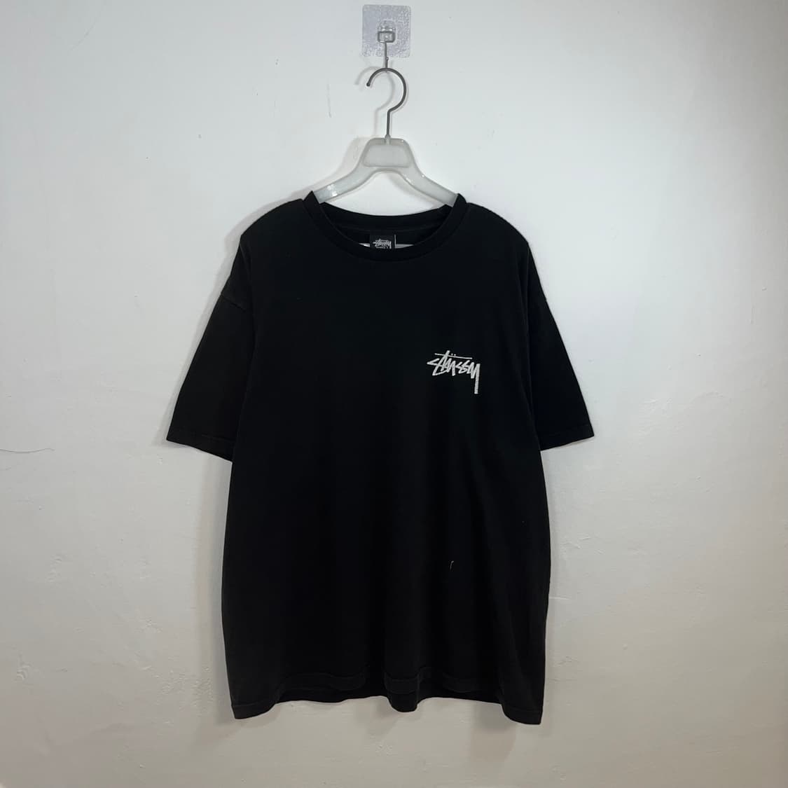 Stussy x Our Legacy black t-shirt 상품이미지4